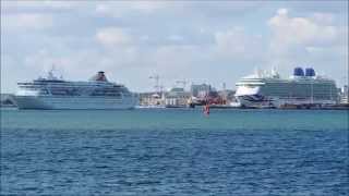 Celebrity Eclipse Balmoral, Azura & Britannia 25th July 2015