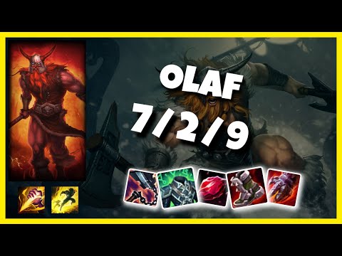 Olaf vs Taliyah KOREAN Challenger JUNGLE (7/2/9) - v11.1