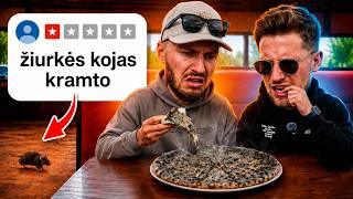 Išbandėme BLOGIAUSIĄ Picą Lietuvoje