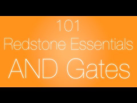 Redstone Essentials 101 - AND Gates