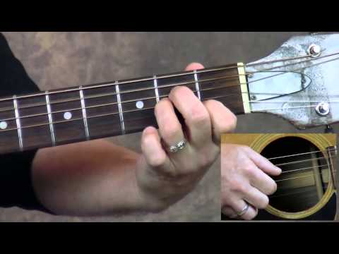 Steve Stine Guitar Lesson - Learn How To Play Dust In The Wind by Kansas part 2