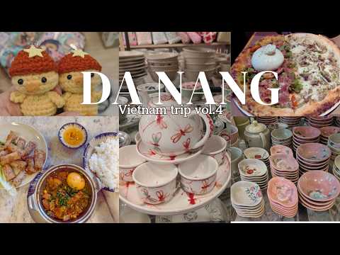 [Vietnam Da Nang Travel Vlog] Downtown Cafes, Food, and Shopping | Souvenirs | Da Nang vol.4 (Final)