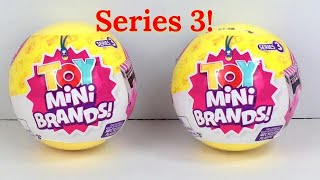 Opening Series 3 Toy Mini Brands ~ Hello Kitty, My Little Pony, Games & More Unboxing & Review