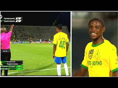 The 17 year Old Kutlwano Letlhaku Grabbed An Assist On His Debut