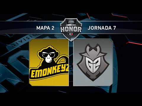 EMONKEYZ vs G2 VODAFONE - #LoLHonor7 - Mapa 2 - Jornada 7 - T10