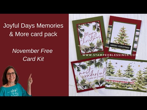 Joyful Days Memories & More Card Pack - Stampin' Up!