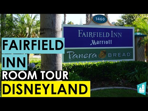 Fairfield Inn Marriott Anaheim Room Tour | Good Neighbor Hotels Disneyland | Fairfield Inn Anaheim