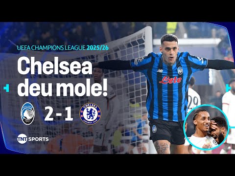 Gols e lances de Atalanta x Chelsea