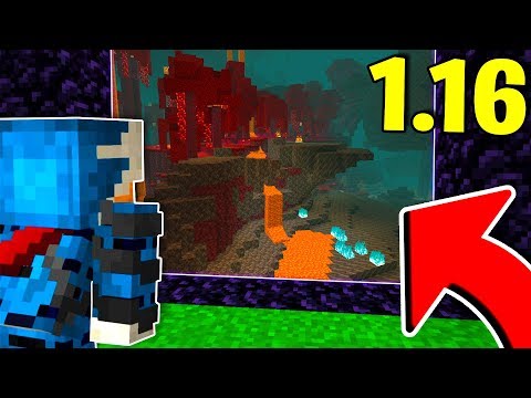 REAZIONE AL MIO MONDO DI MINECRAFT IN 1.16 - NUOVO NETHER, NUOVE ARMATURE!!