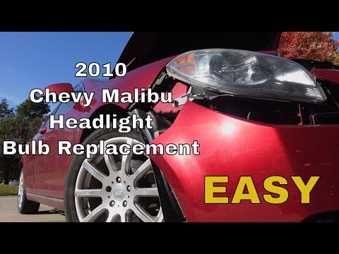 2010 Chevy Malibu Headlight Bulb Replacement