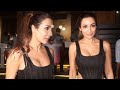 Malaika Arora Looks Sizzling In Black Dress At Mizu Restaurant