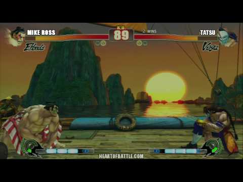 House of Cicada SF4 Tournament - TOP 8 [LB] - Mike Ross (EH) vs Tatsujinken (VE)