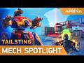 Mech Arena Mech Spotlight Tailsting