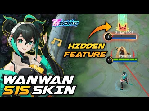 WANWAN 515 SKIN IS WORTH BUYING??? | WANWAN NEW M WORLD SKIN | M-WORLD WANWAN | MLBB