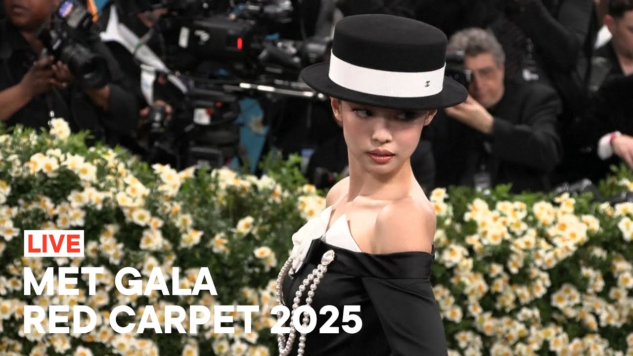 Met Gala 2025 Red Carpet Live