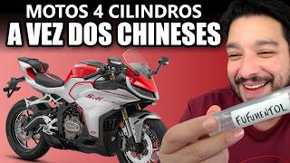 A vez das Motos Chinesas de 4 CILINDROS