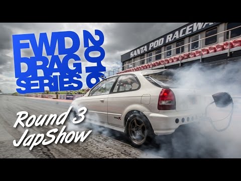Round 3 2016 FWD Drag Series - JapShow