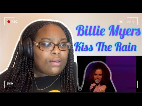 BILLIE MYERS -KISS THE RAIN REACTION|LIVE AT TOTP 1998