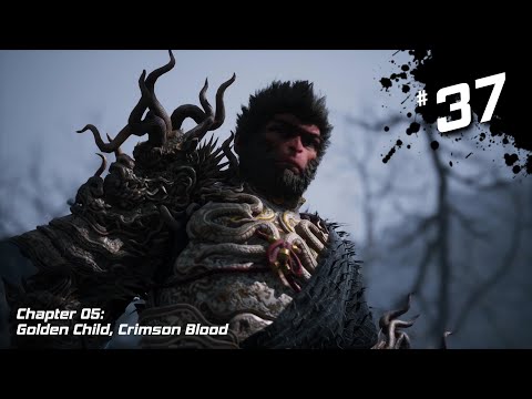 BLACK MYTH - WUKONG Chapter 05: Golden Child, Crimson Blood - Part 37 Gameplay (PS5 60fps)