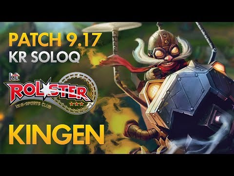 KT Rolster Kingen - Corki Top Lane - KDA 22/5/10
