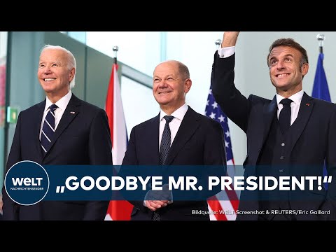 BIDEN IN BERLIN: "Goodbye, Mr. President" US-Präsident trifft Holocaust-Überlebende bei Blitzbesuch!