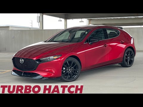 The 2021 Mazda 3 TURBO Hatch is Here!