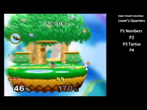 Super Smash Saturdays 2/8/16 - Infinite Numbers vs Tartox Loser's Quarters