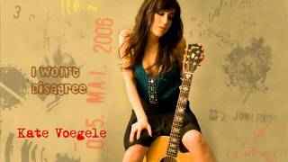 Kate Voegele - I Won&#39;t Disagree - Instrumental/Karaoke