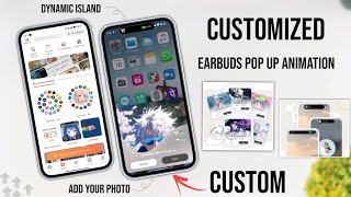 Unlimited Customisation 🥳 | Customized Your Earbuds Popup Animation - Add Real Dynamic Islands More⚡