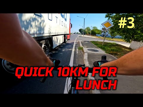 QUICK 10KM BICYCLE RIDE IN LUNCH TIME on Giant Revolt 2  2022  with telemetry | p.3