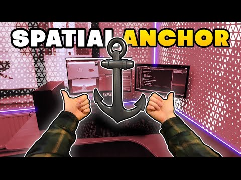 空間錨 - 混合現實 Unity XR 教程 (Spatial Anchor - Mixed Reality Unity XR Tutorial)