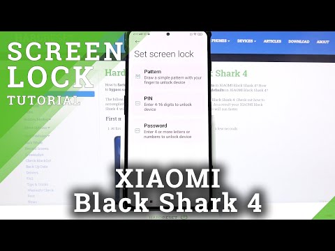 How to Add Screen Lock on XIAOMI Black Shark 4 – Set Up Screen Lock