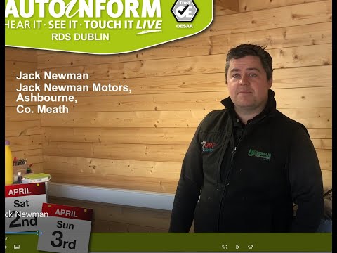 Jack Newman, Jack Newman Auto Services, impressed with Trainers & Training at AutoInform Live