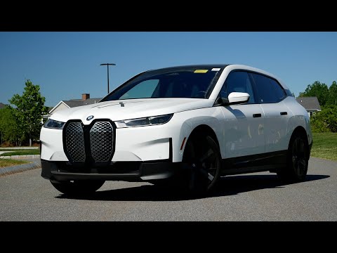 2022 BMW iX xDrive50 Review - Walk Around and Test Drive