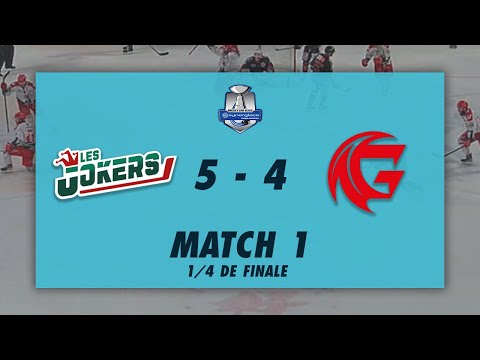 Jokers de Cergy-Pontoise vs Gothiques d'Amiens - Highlights - Synerglace Ligue Magnus 2021/22