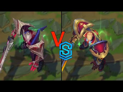 Visions of the Fallen Garen VS Battle Academia Garen