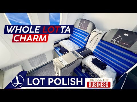 Old School Charm on LOT POLISH AIRLINES ✦ 787 Business Class Trip Report ✦ Berlin to Mumbai @tfft