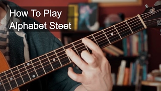 Alphabet Street Prince Guitar Tutorial