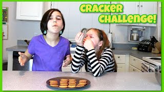 Challenge - Saltine Ritz Cracker Eating Fun with Friends Mal Web Family