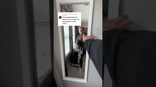 I built a secret mirror