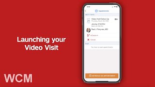 How to Access Video Visits from Weill Cornell Medicine