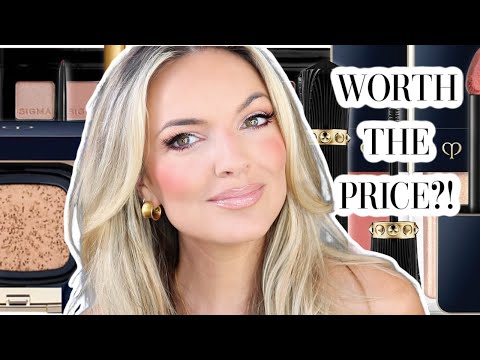 FULL FACE OF NEW LUXURY MAKEUP || CLE DE PEAU FOUNDATION, LOUBOUTIN MASCARA, TOM FORD CONCEALER