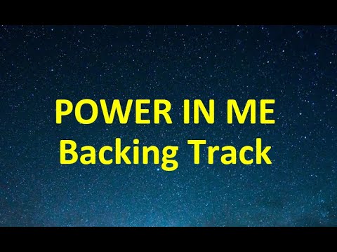 Power in me backing track