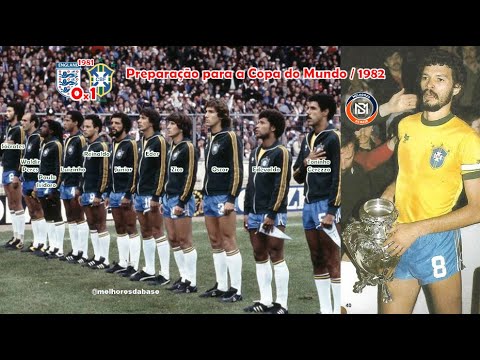 1981 amistoso / Inglaterra 0 x1 Brasil
