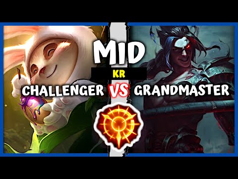 Chinese Challenger Teemo Mid vs GM Kayn Main - CN Super Server Rank Pre S11