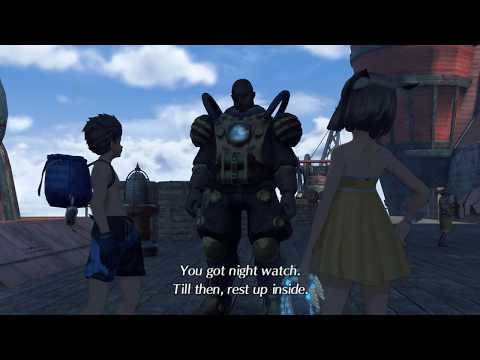 Xenoblade Chronicles 2 Swimsuit Edition Cutscene 005 - Wheeling Out the Maelstrom