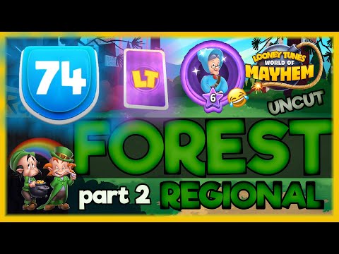 REGIONAL EVENT: FOREST, PART 2 - LUCKY SALON - COSMIC STAR - lv 74 UP - Looney Tunes World of Mayhem