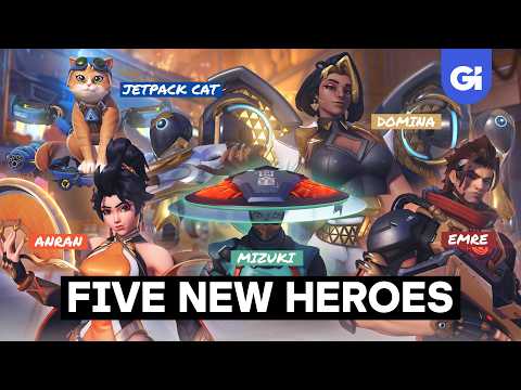 Overwatch 2 Is "Overwatch'" Again + 5 NEW HEROES Arrive Next Week (Gameplay)