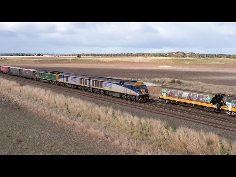 9793V SSR Grain Train With EL62 EL55 & RL306 (1/7/2023) - PoathTV Australian Railroads &  Railways