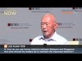 Lee Kuan Yew: Complex baggage between.